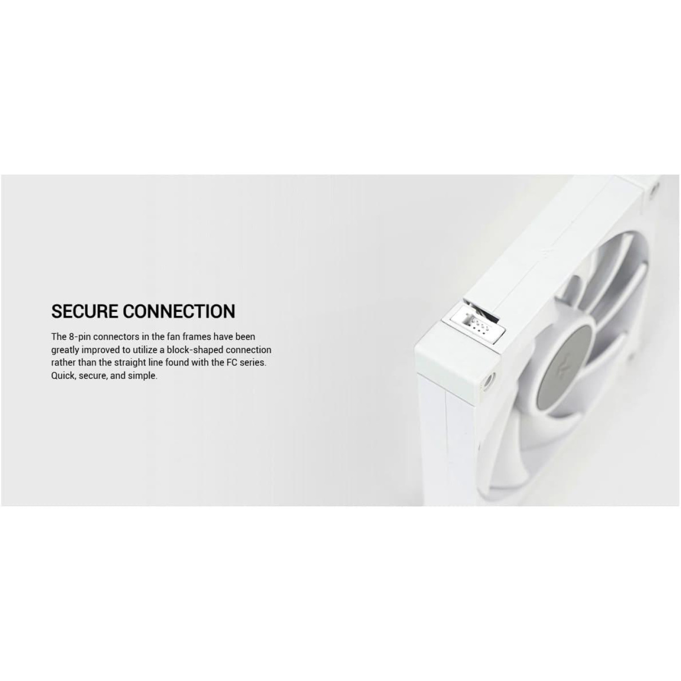 Вентилятор Deepcool FD12 WH (R-FD12-WHNPN1-G)