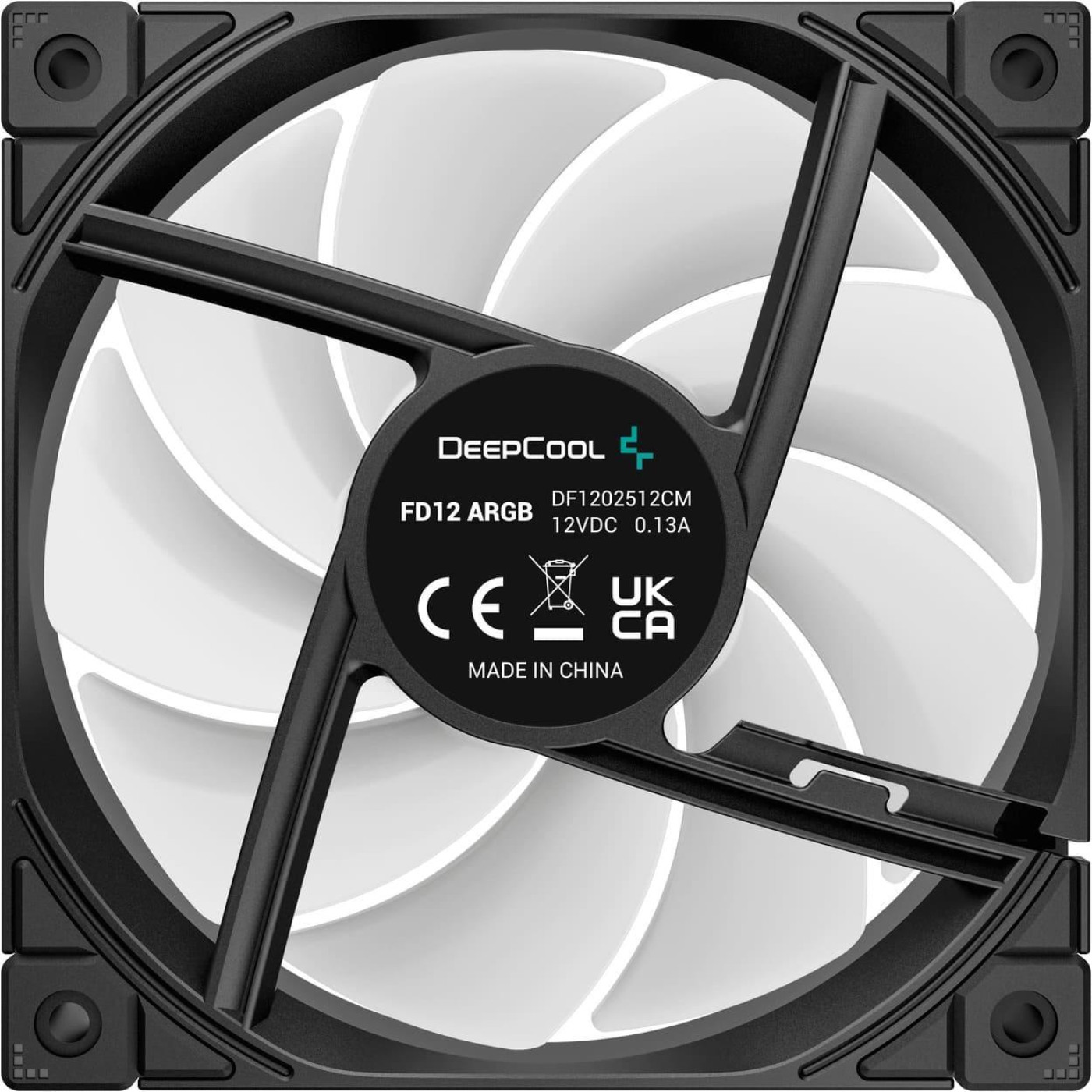 Комплект вентиляторів Deepcool FD12 ARGB 3 in 1 Black (R-FD12-BKAPN3-G)
