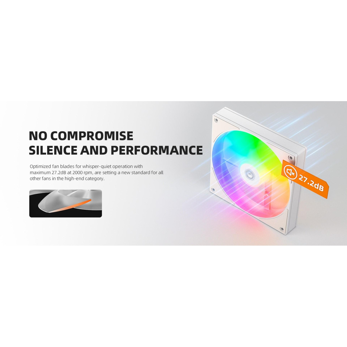 Вентилятор ID-Cooling AS-120-ARGB-W (AS-120-ARGB-W)
