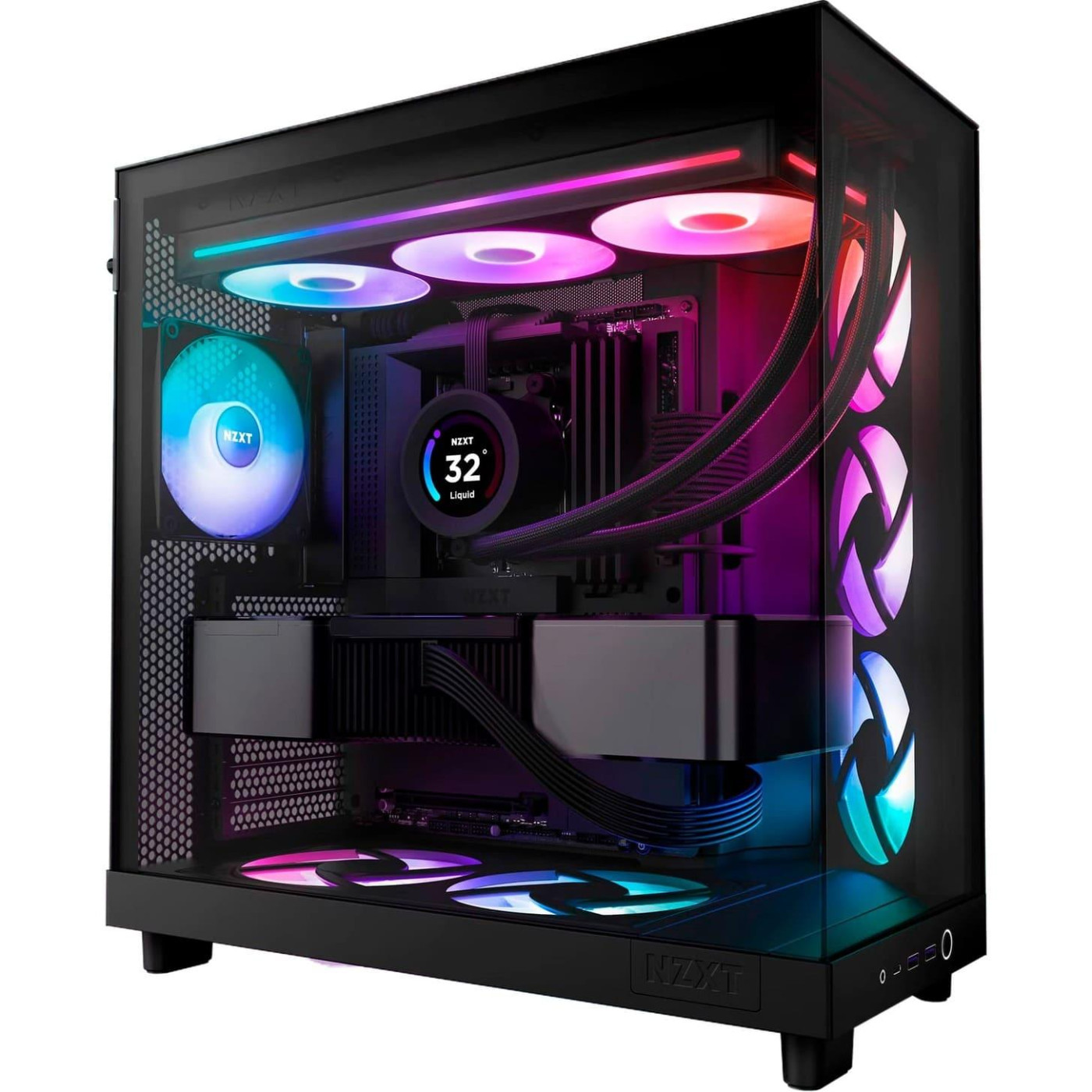 Вентилятор NZXT F360 RGB Core Black (RF-U36HF-B1)