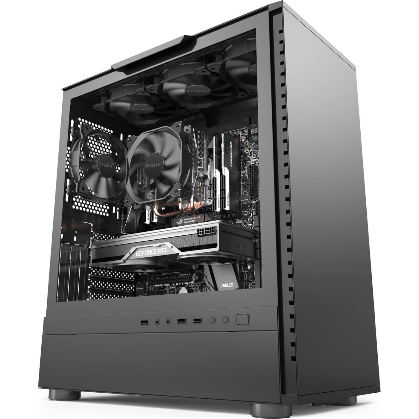 Комплект вентиляторів Zezzio ZA-120 3 in 1 Kit ZA-120 3 in 1 Kit)