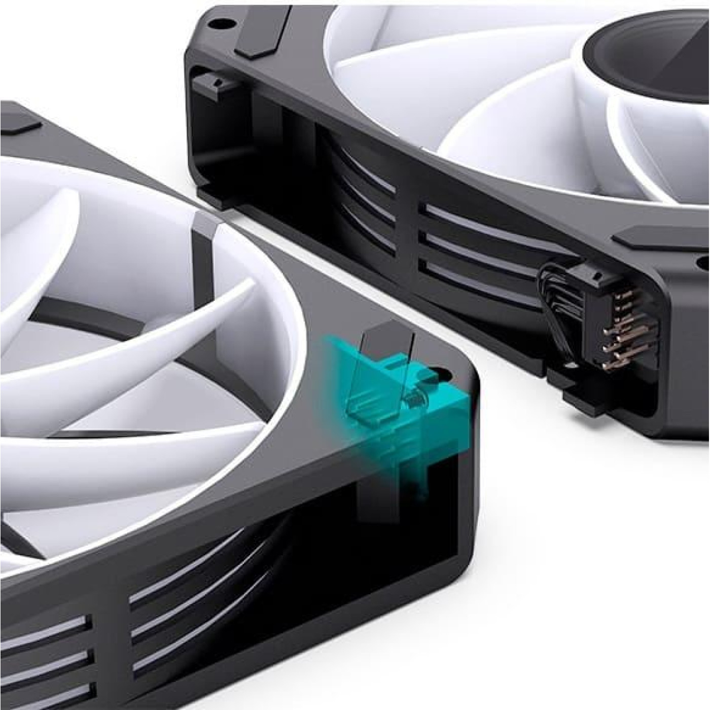 Вентилятор Jonsbo ZG-120BR (3in1) Black (120mm, 500-1500RPM, 36.8dB, 4pin) (ZG-120BR Black)