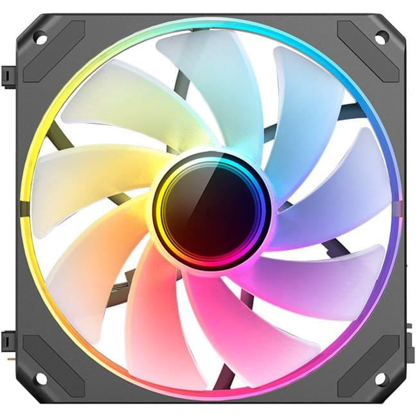 Вентилятор Jonsbo ZG-120BR (3in1) Black (120mm, 500-1500RPM, 36.8dB, 4pin) (ZG-120BR Black)