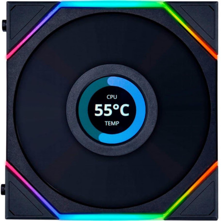 Вентилятор Lian Li TL LCD 120-1, Black Cooler (G99.12TLLCD1B.00) Б/в