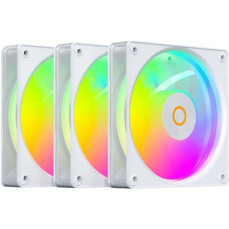 Комплект вентиляторів Ocypus GAMMA F12 ELITE 120MM WH ARGB 3 IN 1 (GAMMA-F12-WH3AM00E-GL)