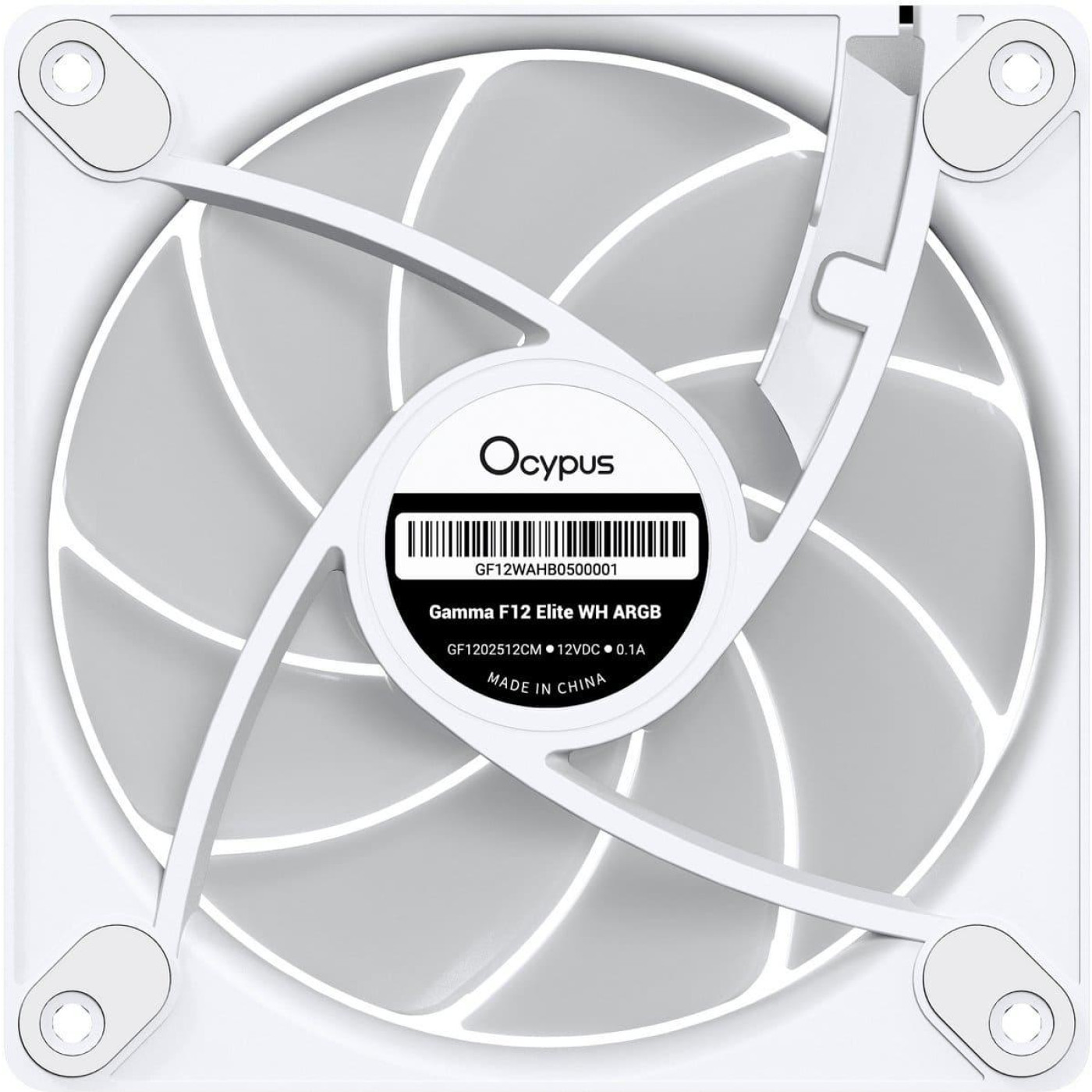 Комплект вентиляторів OCYPUS GAMMA F12 ELITE 120MM WH ARGB 3 IN 1 (GAMMA-F12-WH3AM00E-GL)