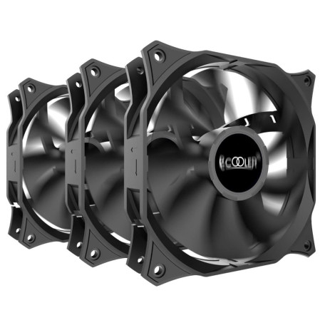 Вентилятор PcCooler DN 120 BK 3in1, чорний (DN 120 BK 3in1)