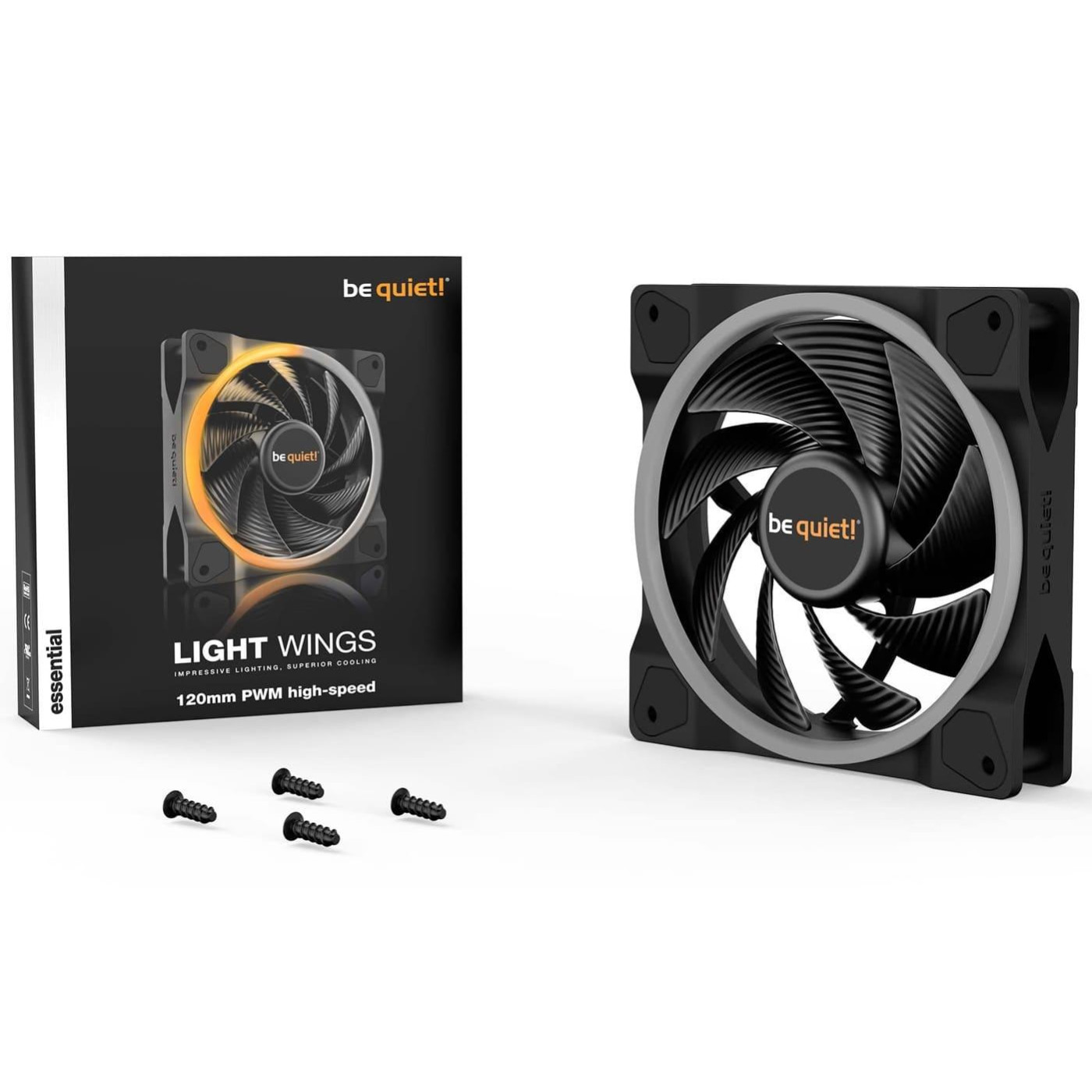 Вентилятор Be quiet! LIGHT WINGS 120mm PWM high-speed (BL073)