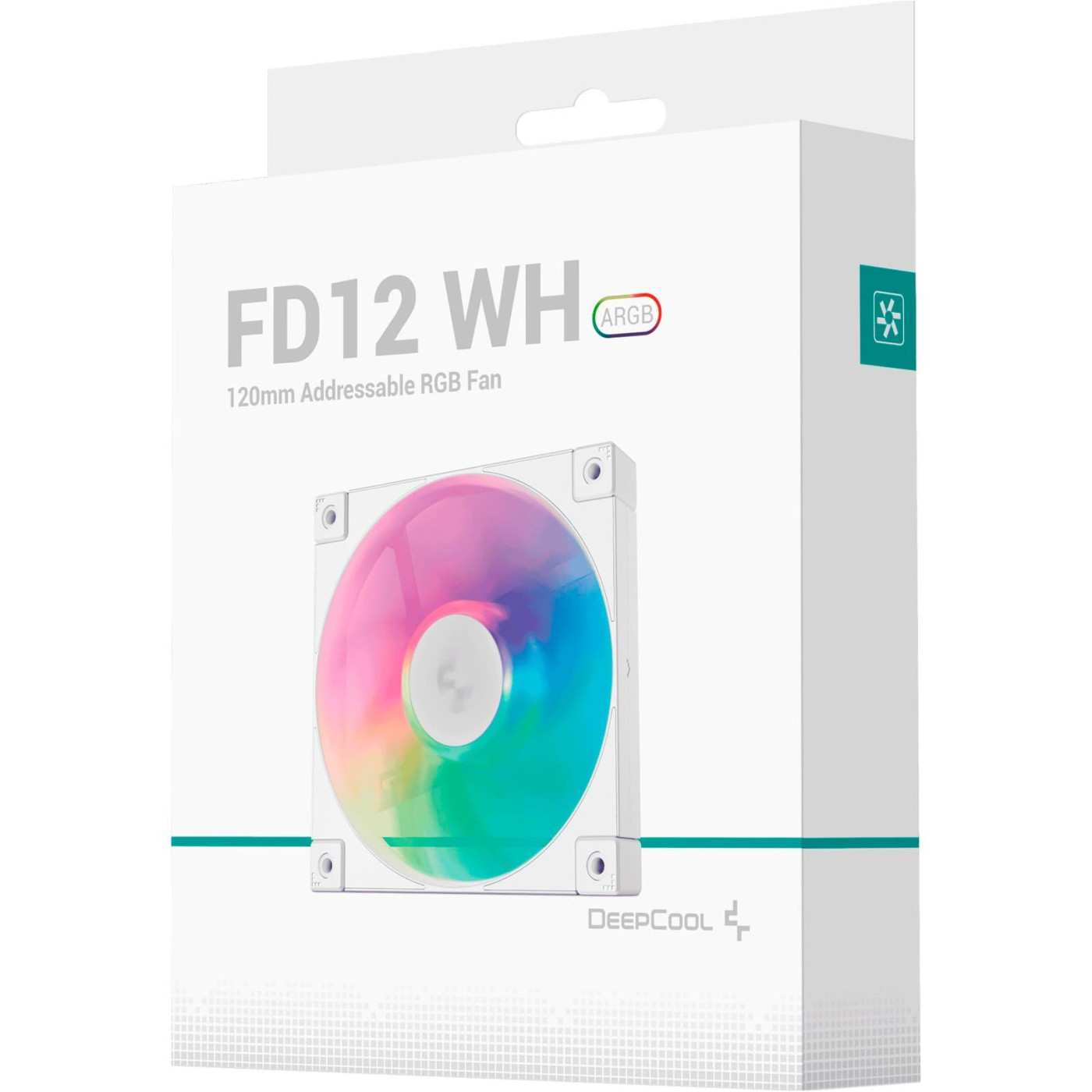 Вентилятор Deepcool FD12 ARGB WH (R-FD12-WHAPN1-G)