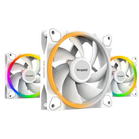 Комплект вентиляторів Be quiet! LIGHT WINGS WHITE 120mm PWM Triple Pack (BL100)