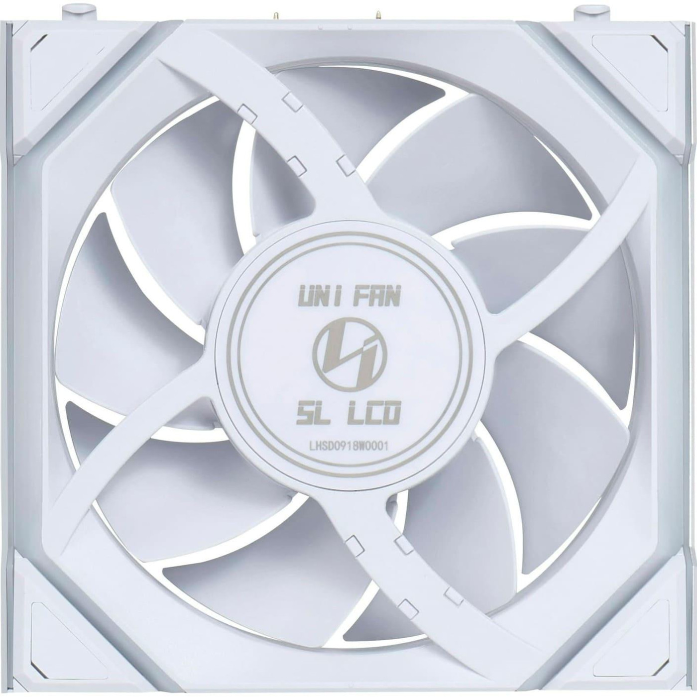 Вентилятор LIAN LI Uni Fan SL WIRELESS LCD Reverse 120-1 White (G99.12RSLLCD1W1W.00)