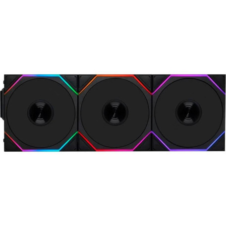 Комплект вентиляторів Lian Li Uni Fan TL WIRELESS 120-3 Black (G99.12TL1W3B.00)