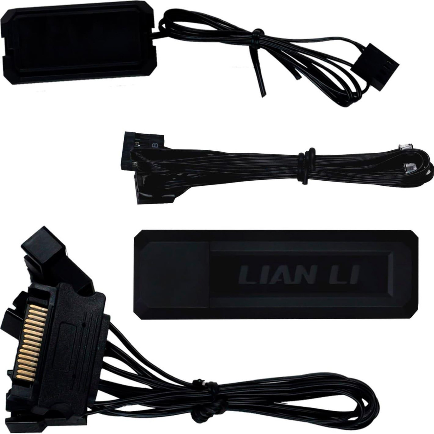 Комплект вентиляторів Lian Li Uni Fan TL WIRELESS 120-3 Black (G99.12TL1W3B.00)