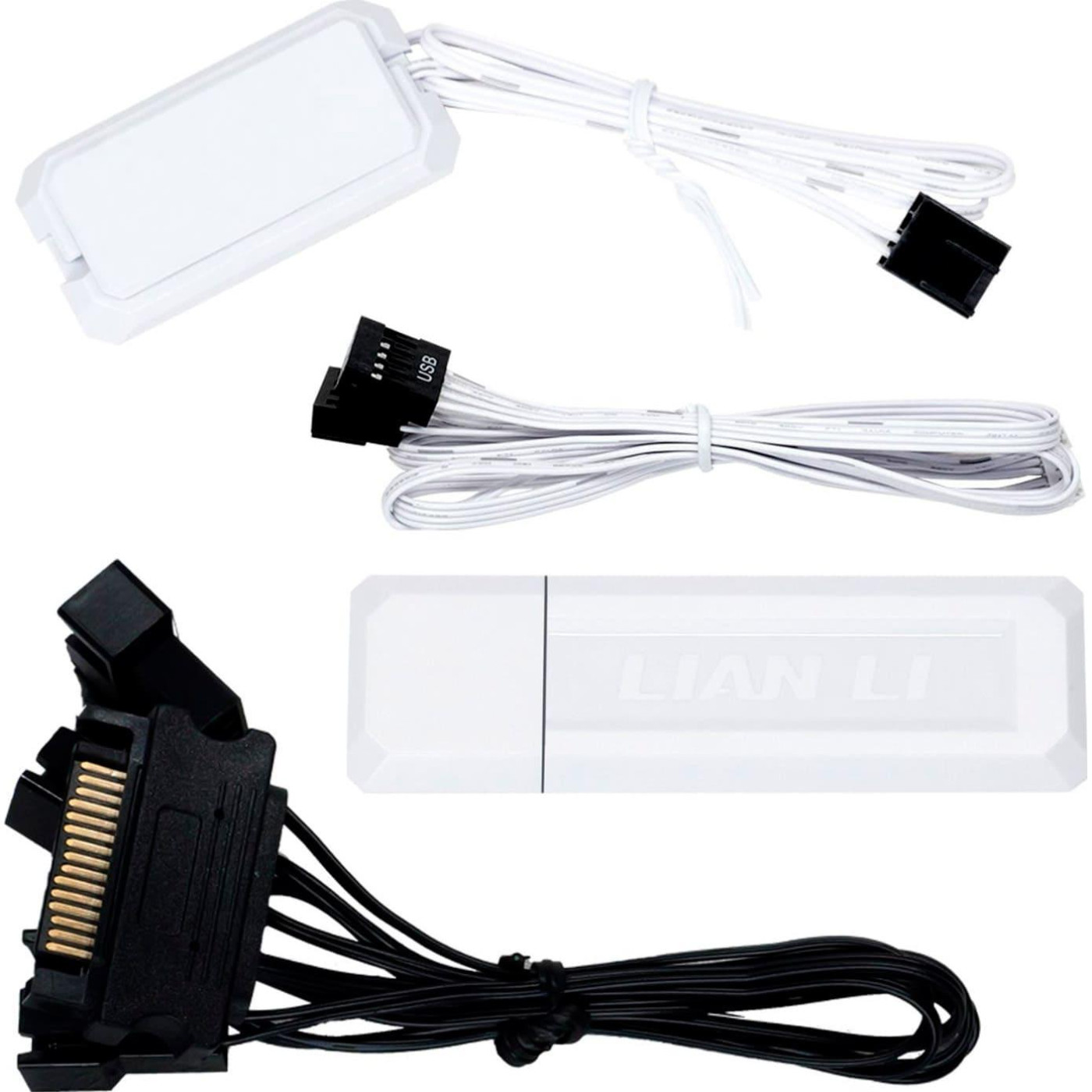 Комплект вентиляторів Lian Li Uni Fan TL WIRELESS 120-3 White (G99.12TL1W3W.00)