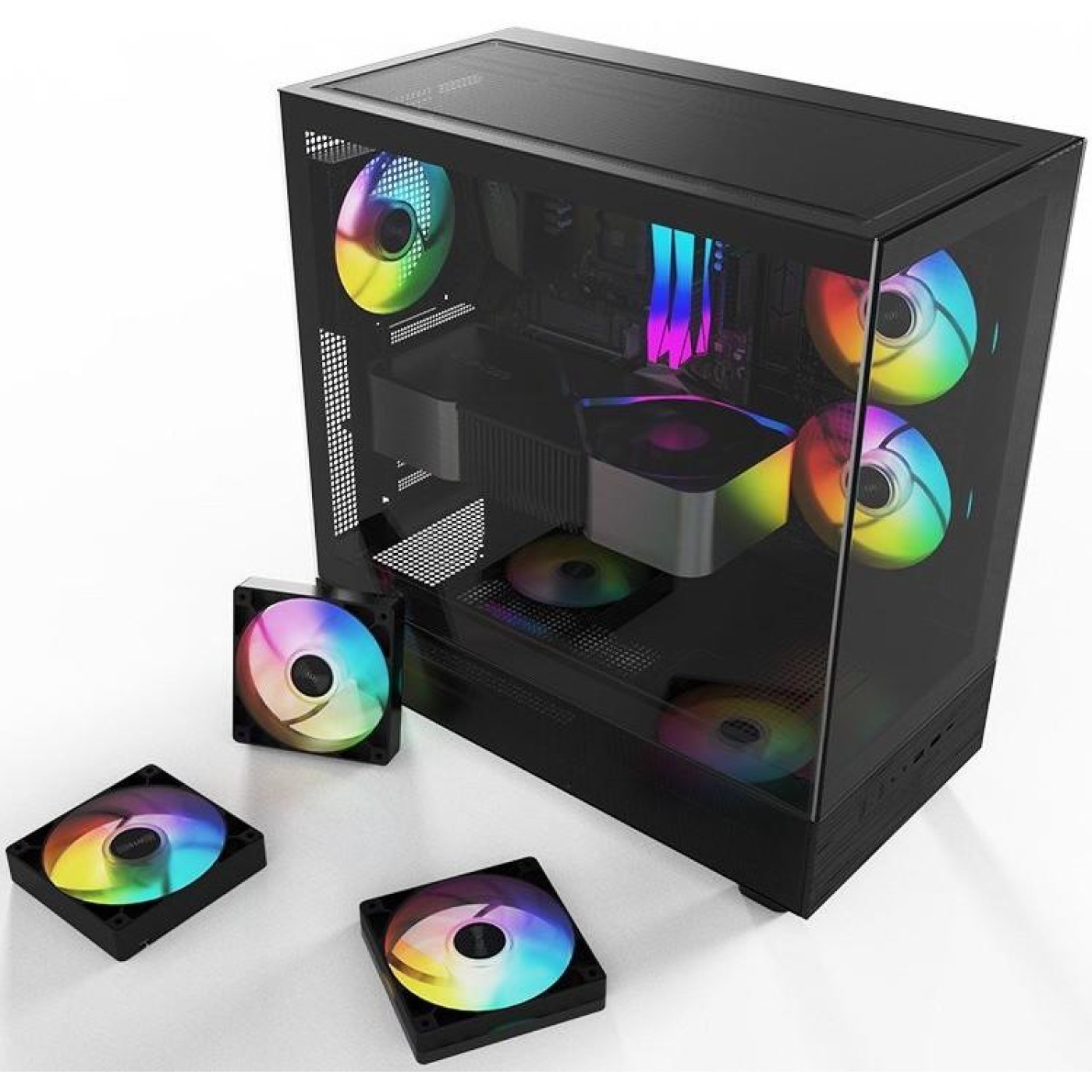 Вентилятор MONTECH 120MM GF120 PWM BLACK (GF120 PWM BLACK)