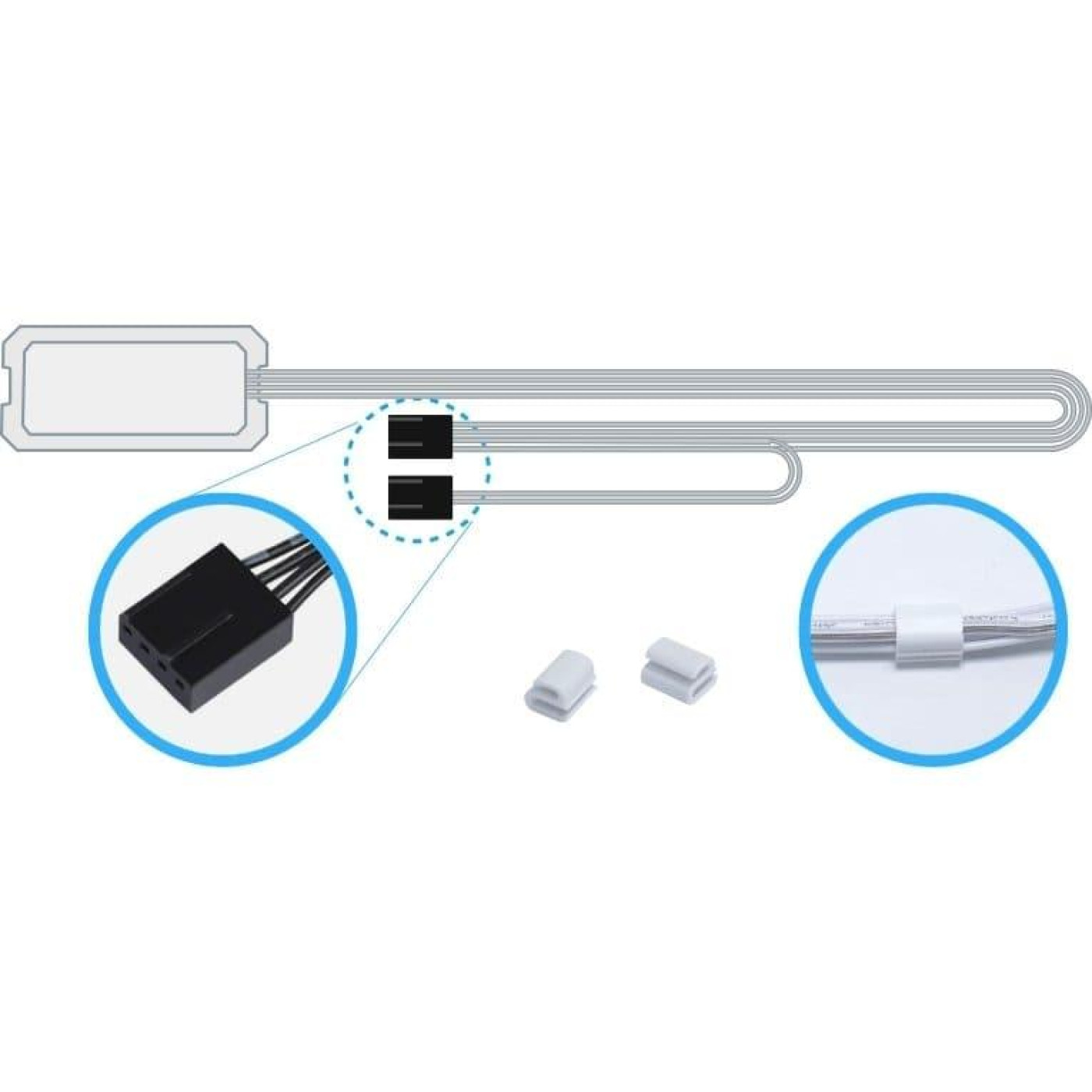 Вентилятор Lian Li Uni Fan CL Wireless Reverse Blade (G99.12RCL1W1W.00) White