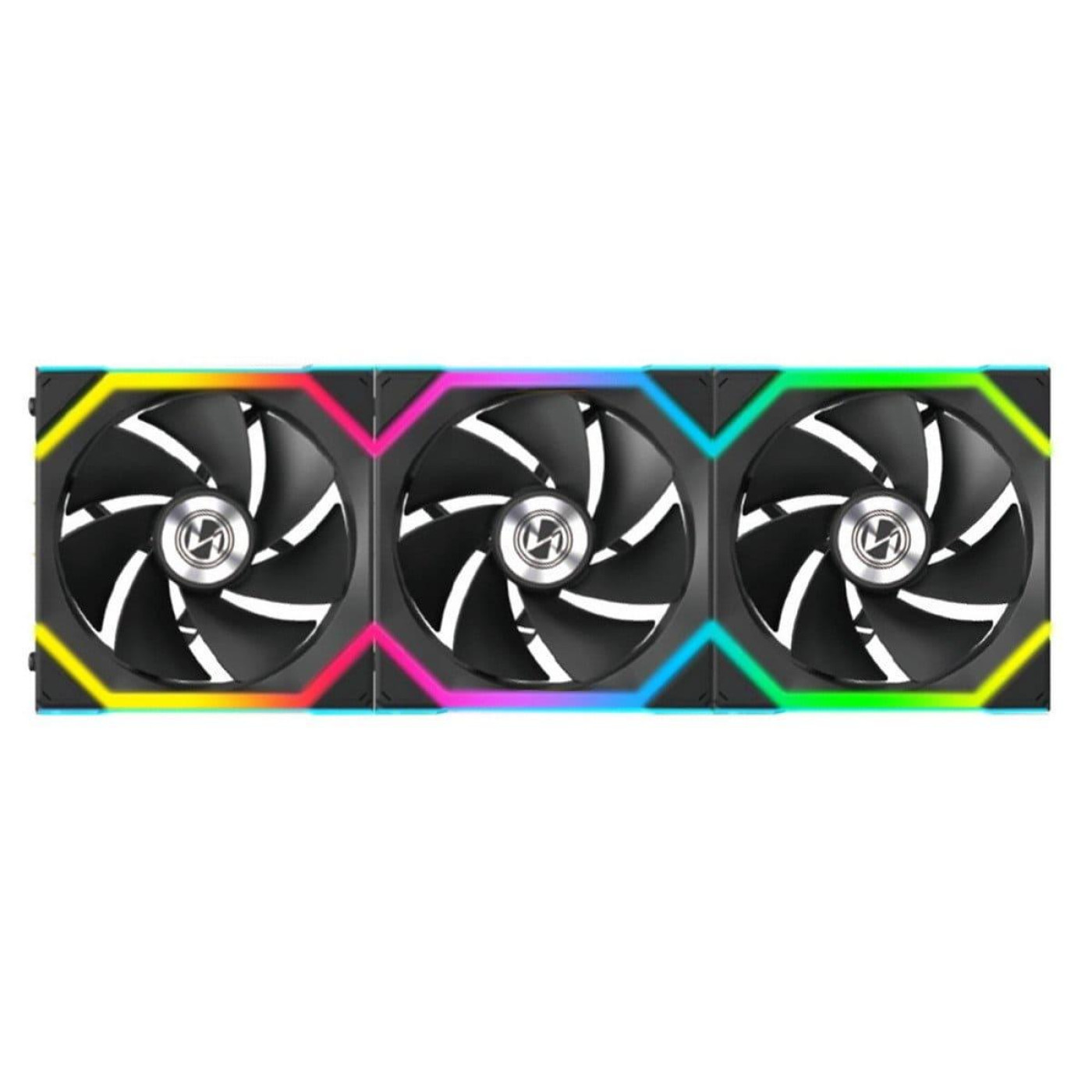 Комплект вентиляторів Lian Li Uni Fan SL Wireless 120 Reverse Blade 3 in 1 (G99.12RSL1W3B.00) Black