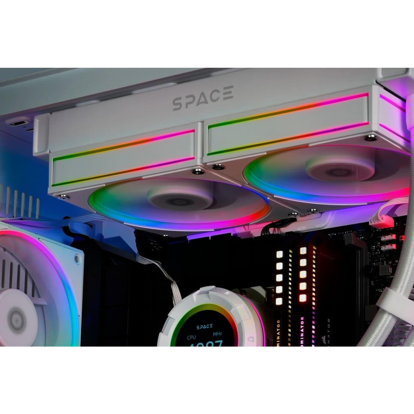 Вентилятор ID-Cooling AF-127-ARGB-W