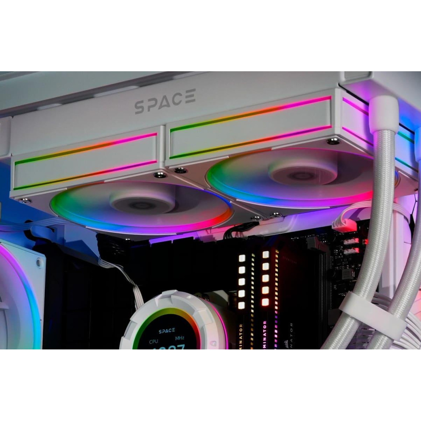 Вентилятор ID-Cooling AF-127-ARGB-W Trio