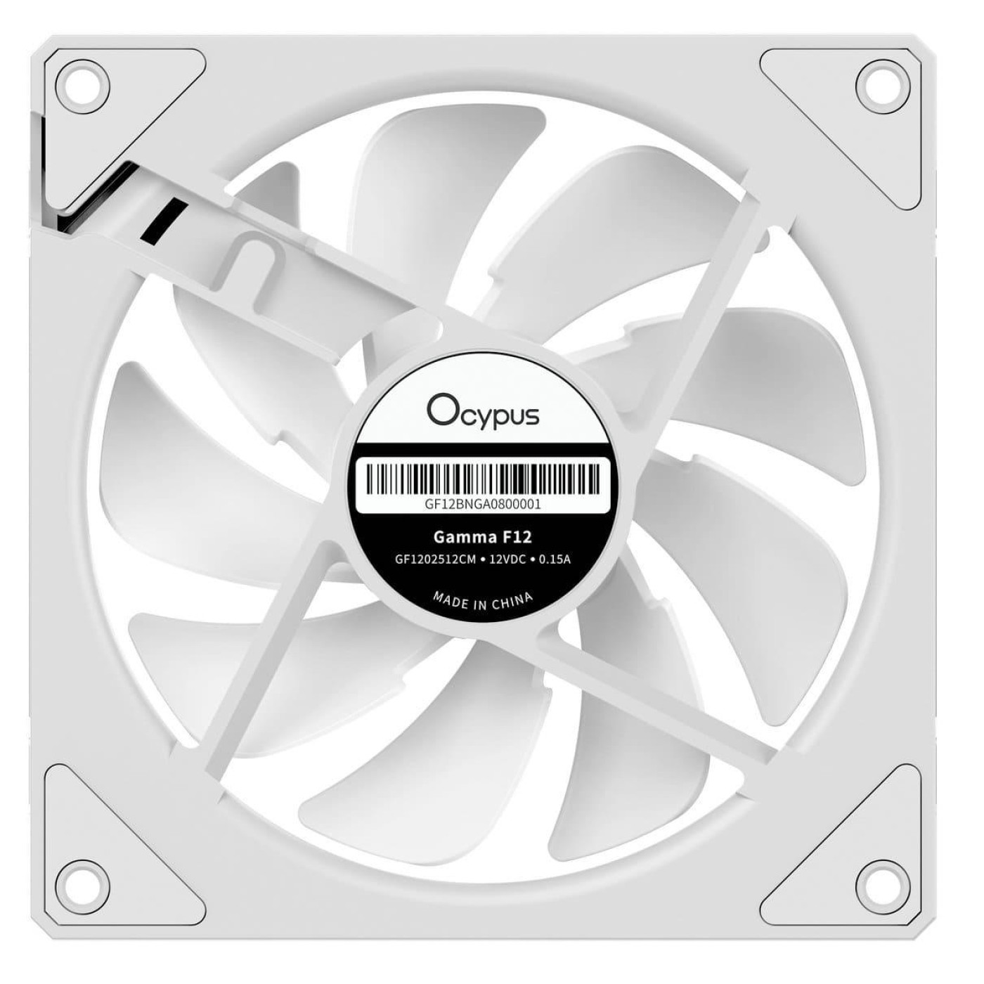 Вентилятор Ocypus GAMMA F12 WH 120MM ARGB (GAMMA-F12-WH1AM00X-GL)