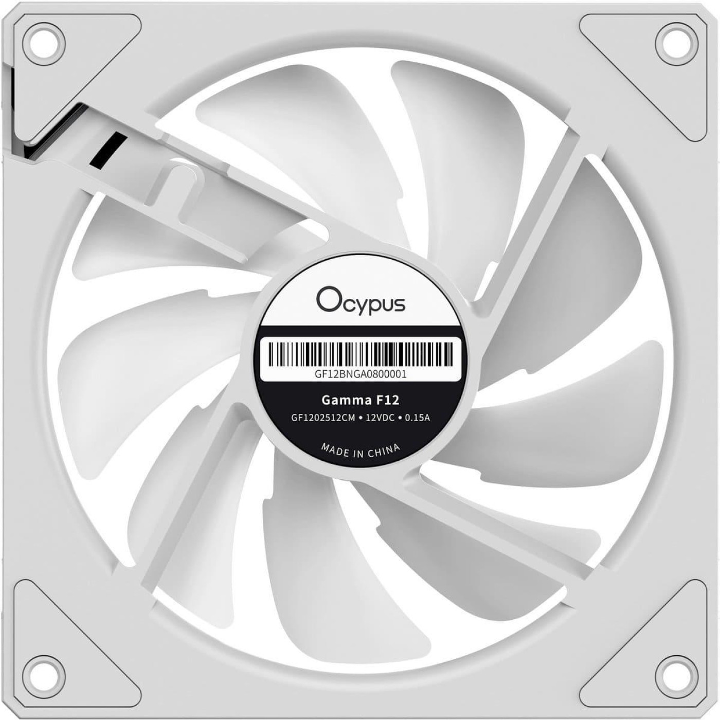 Вентилятор Ocypus GAMMA BLADE F12 WH 120MM ARGB REVERSE (GAMMA-F12-WH1AM01X-GL)