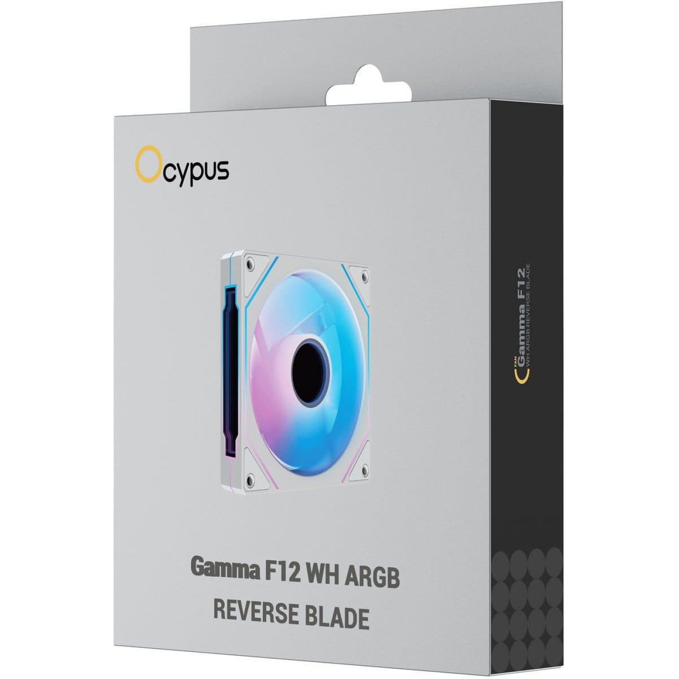Вентилятор Ocypus GAMMA BLADE F12 WH 120MM ARGB REVERSE (GAMMA-F12-WH1AM01X-GL)