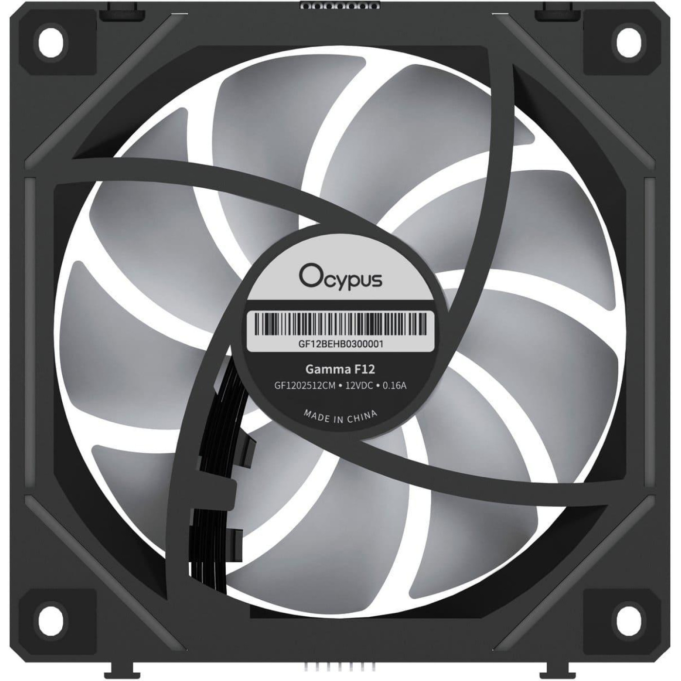 Комплект вентиляторов OCYPUS GAMMA F12 UNI BK ARGB REVERSE BLADE 3 IN 1 