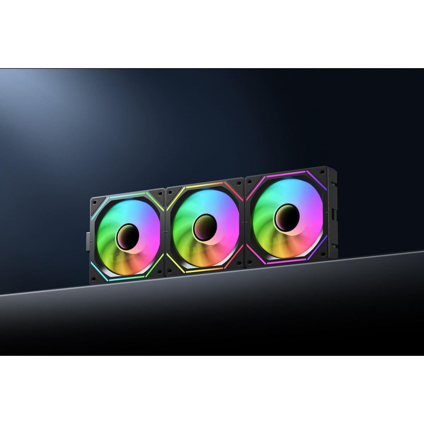 Комплект вентиляторов OCYPUS GAMMA F12 UNI BK ARGB REVERSE BLADE 3 IN 1 