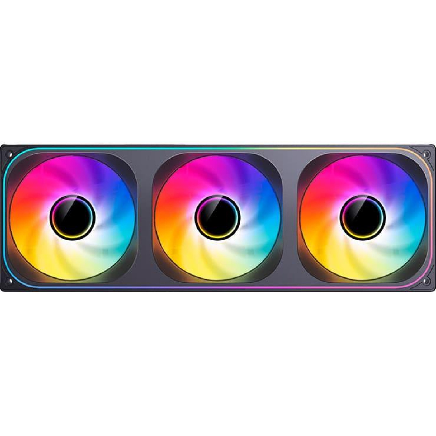 Вентилятор Jonsbo ZB-360BR 120мм 3in1 Black (ZB-360BR Black)