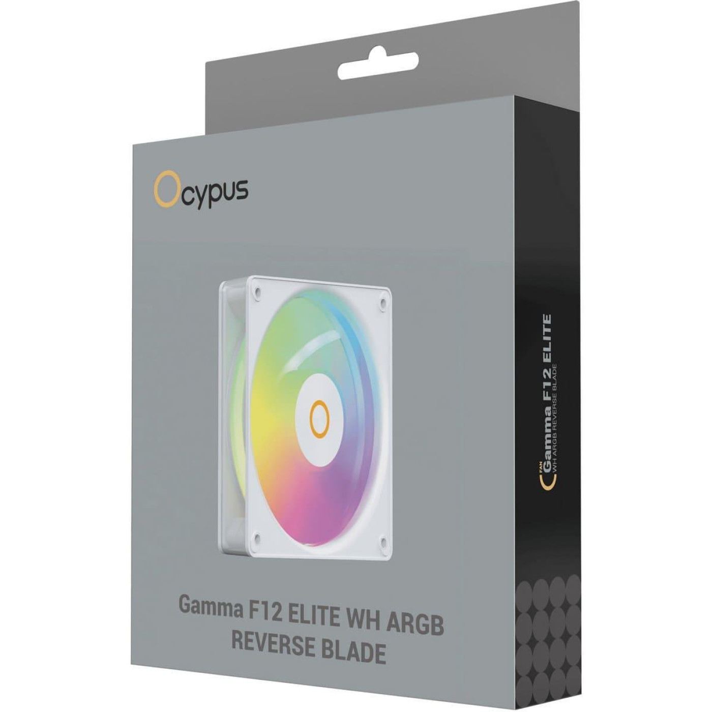 Вентилятор OCYPUS GAMMA F12 ELITE WH ARGB REVERSE BLADE (GAMMA-F12-WH1AM01E-GL)