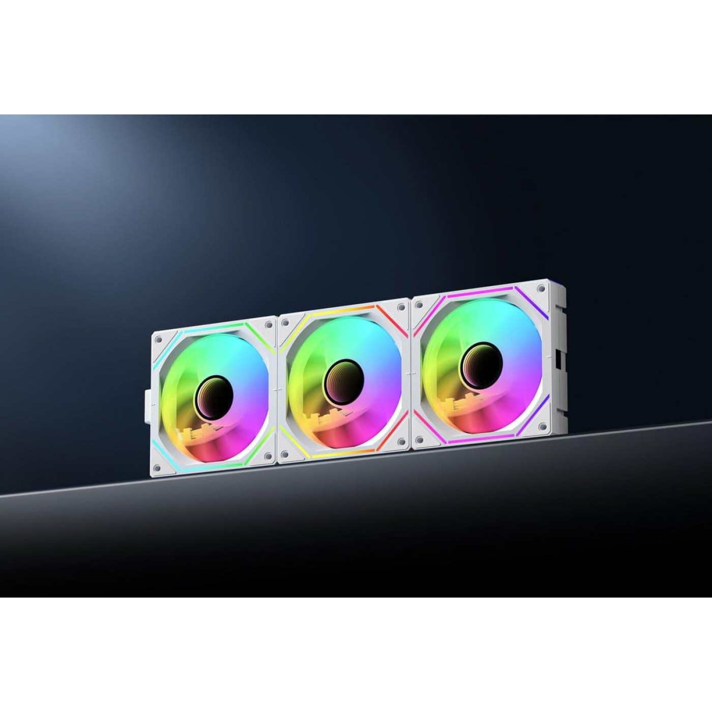 Комплект вентиляторів Ocypus GAMMA F12 UNI WH ARGB 3 IN 1 (GAMMA-F12-WH3AM00U-GL)