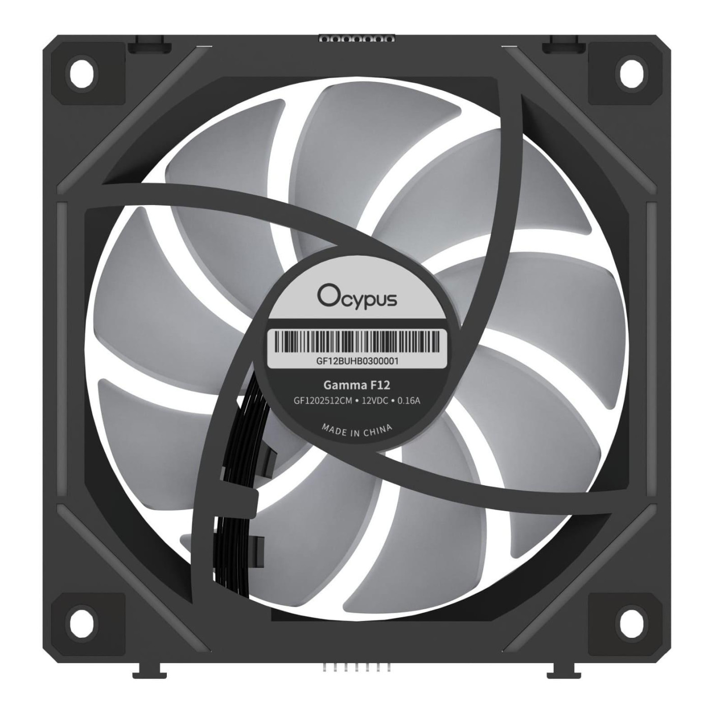 Вентилятор Ocypus GAMMA F12 UNI ARGB Black (GAMMA-F12-BK1AM00U-GL)