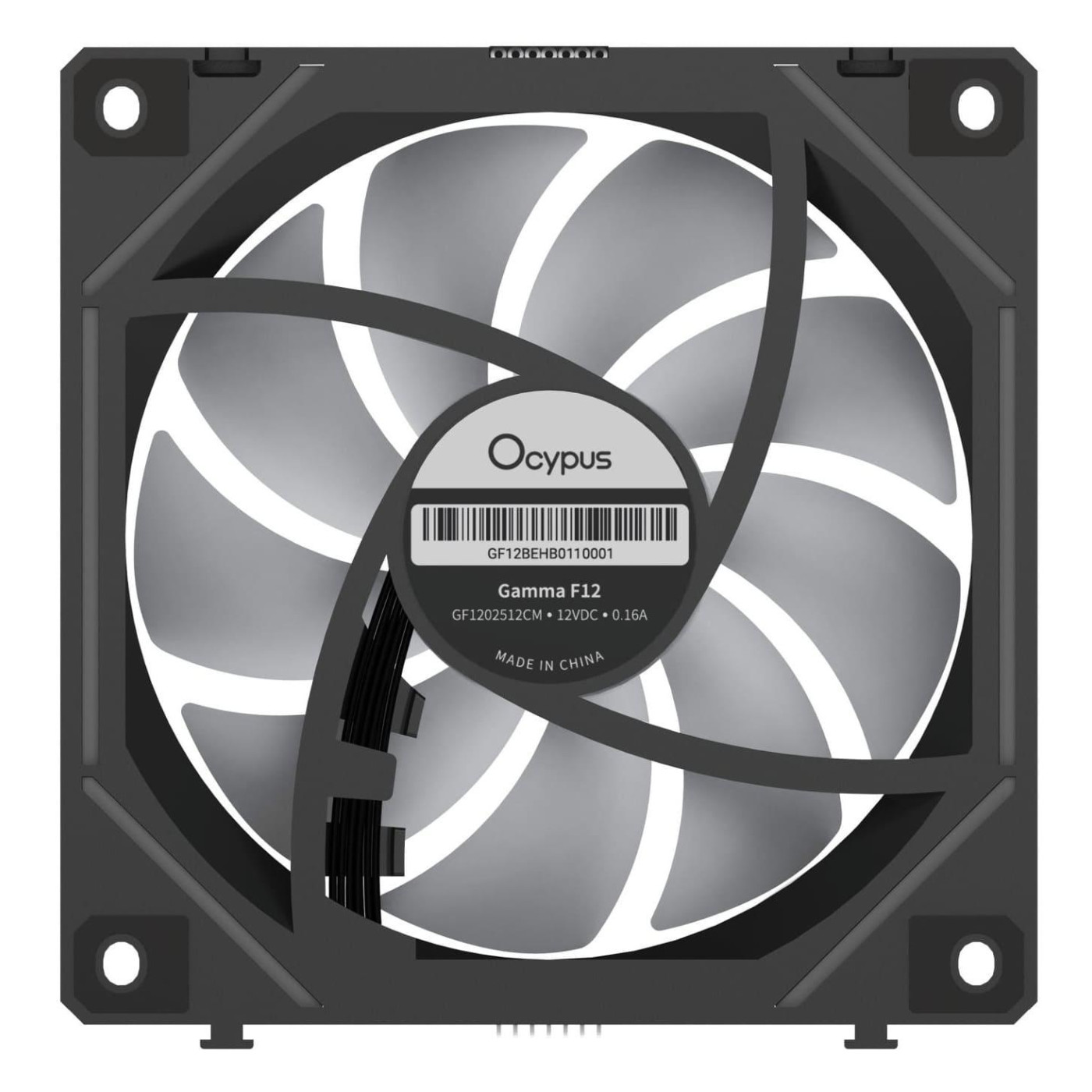 Вентилятор Ocypus GAMMA F12 UNI ARGB Black (GAMMA-F12-BK1AM01U-GL)