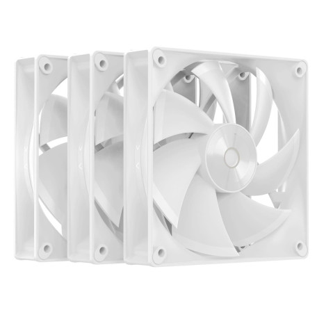 Комплект вентиляторів Ocypus DELTA F12 3in1 White (DELTA-F12-WH3NM00X-GL) 