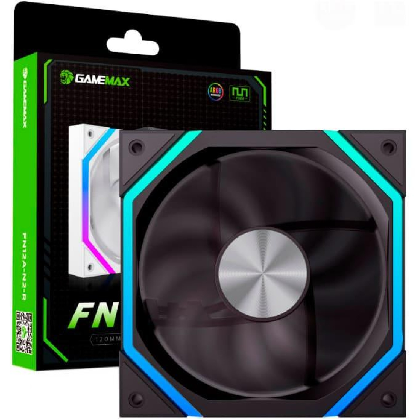 Вентилятор GameMax FN12A N2 120мм (FN12A-N2) Black