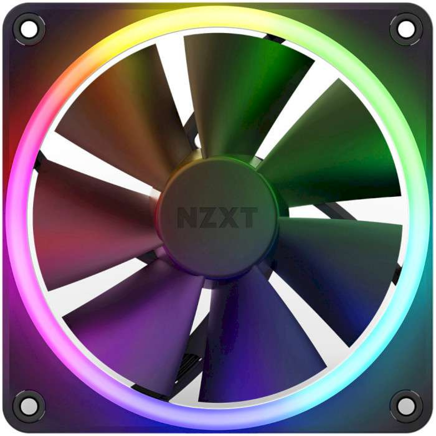 Комплект вентиляторов NZXT F120 RGB Triple Pack Black (RF-R12TF-B1) Б/у