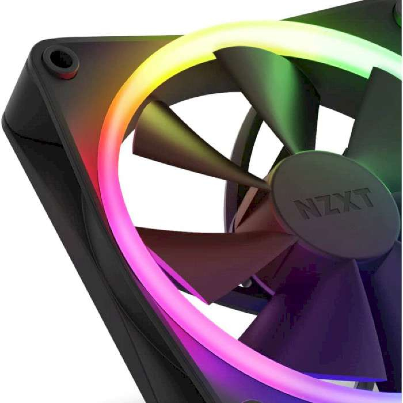 Комплект вентиляторов NZXT F120 RGB Triple Pack Black (RF-R12TF-B1) Б/у