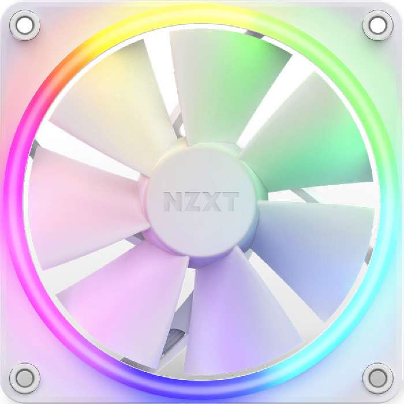 Комплект вентиляторів NZXT F120RGB - 120mm RGB Fans - Triple (White) (RF-R12TF-W1)