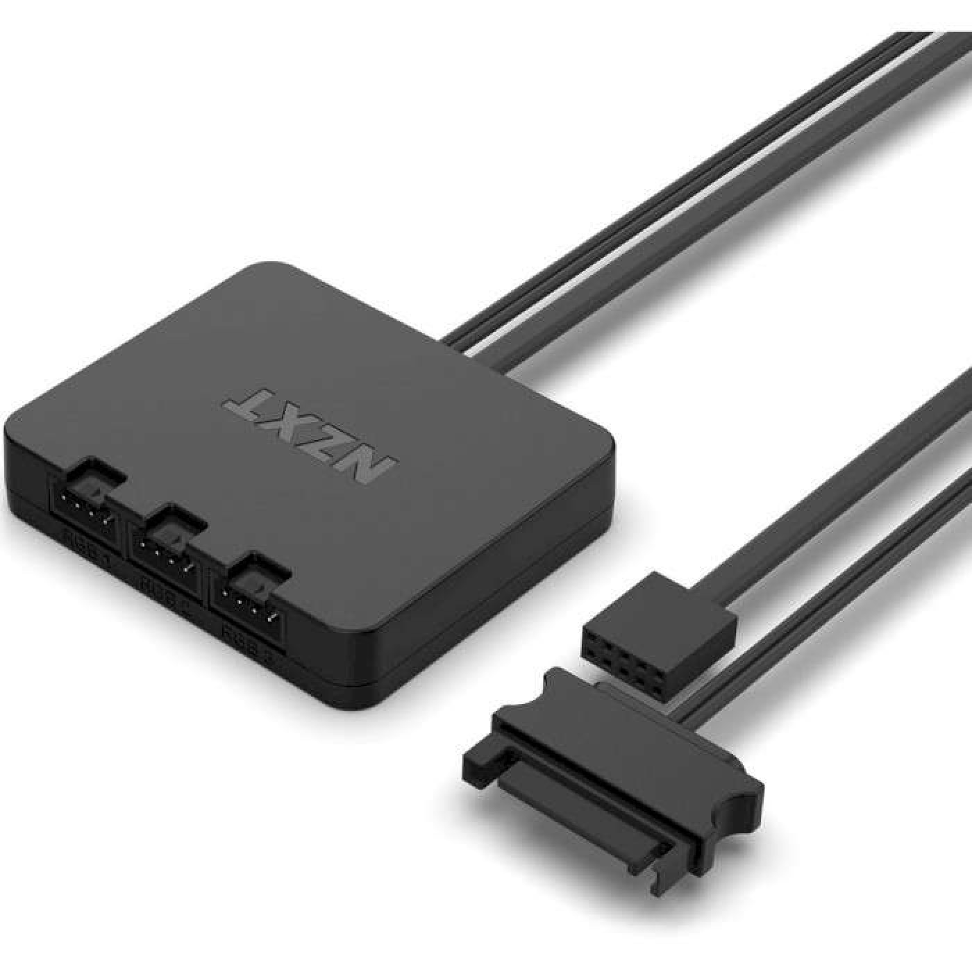 Комплект вентиляторів NZXT F120RGB - 120mm RGB Fans - Triple (White) (RF-R12TF-W1)