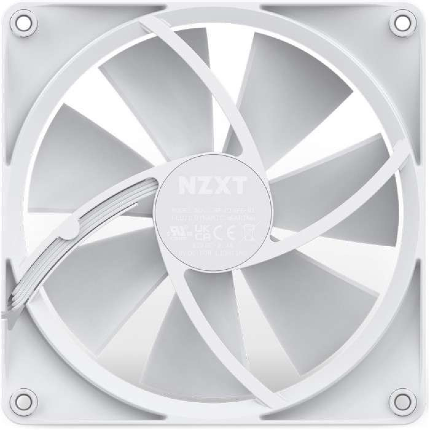 Комплект вентиляторів NZXT 2шт F140 RGB Twin Pack White (RF-R14DF-W1)
