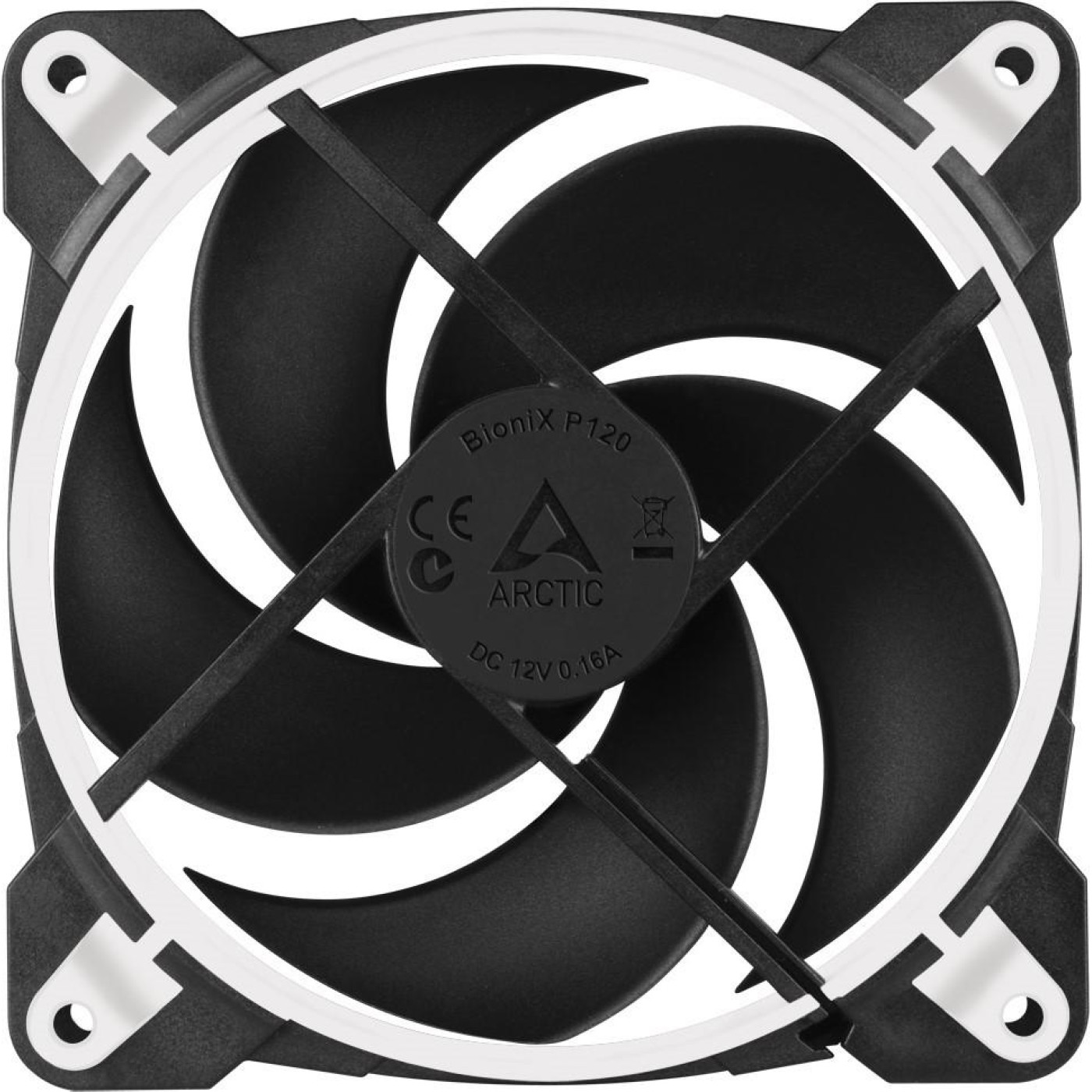 Вентилятор Arctic BioniX P120 White (ACFAN00116A)