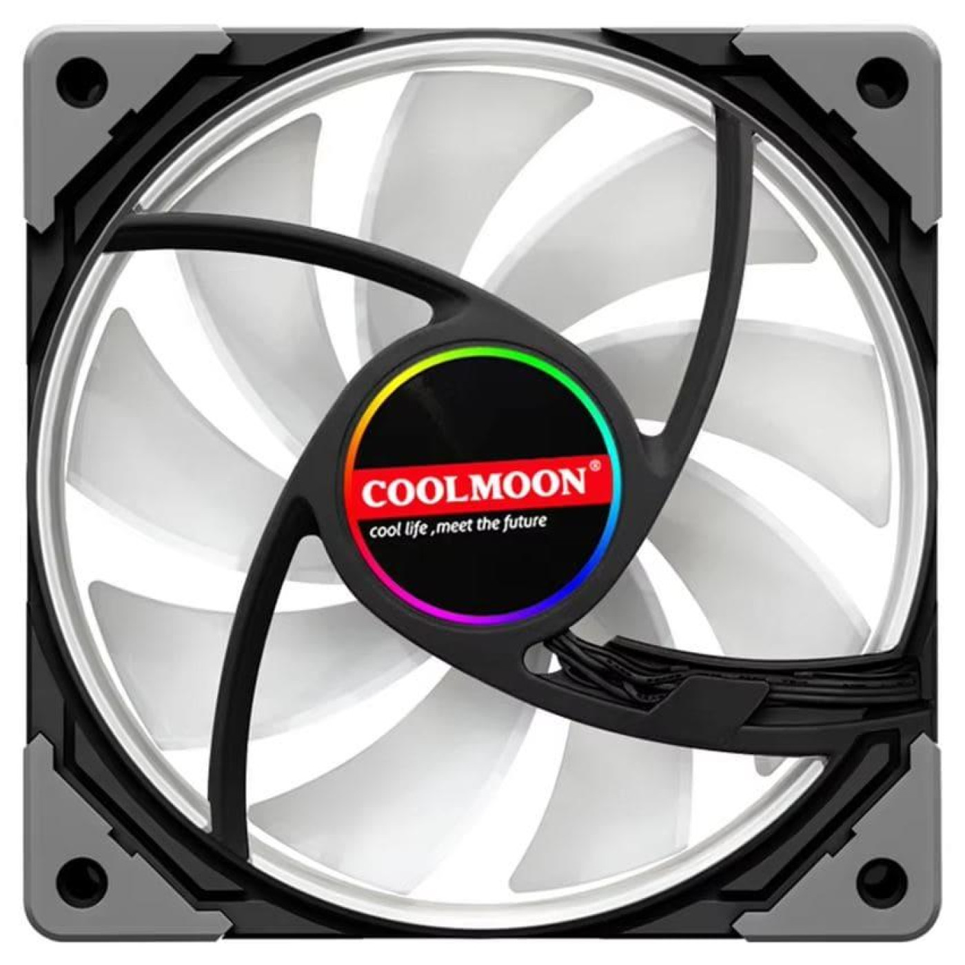 Вентилятор Coolmoon 120мм CM-AS1-B (CM-AS1-B) U1