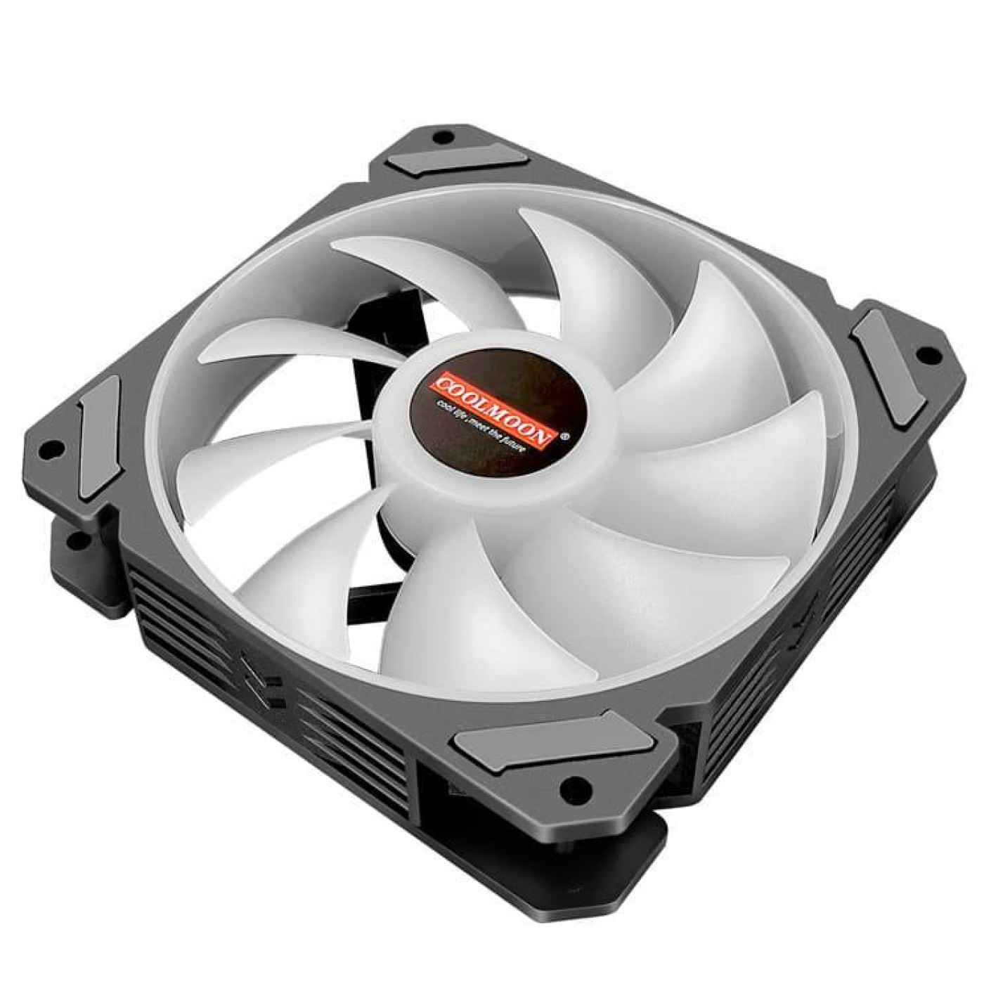 Вентилятор Coolmoon 120мм CM-JOY-ARGB Forward (CM-JOY-ARGB-F) Black