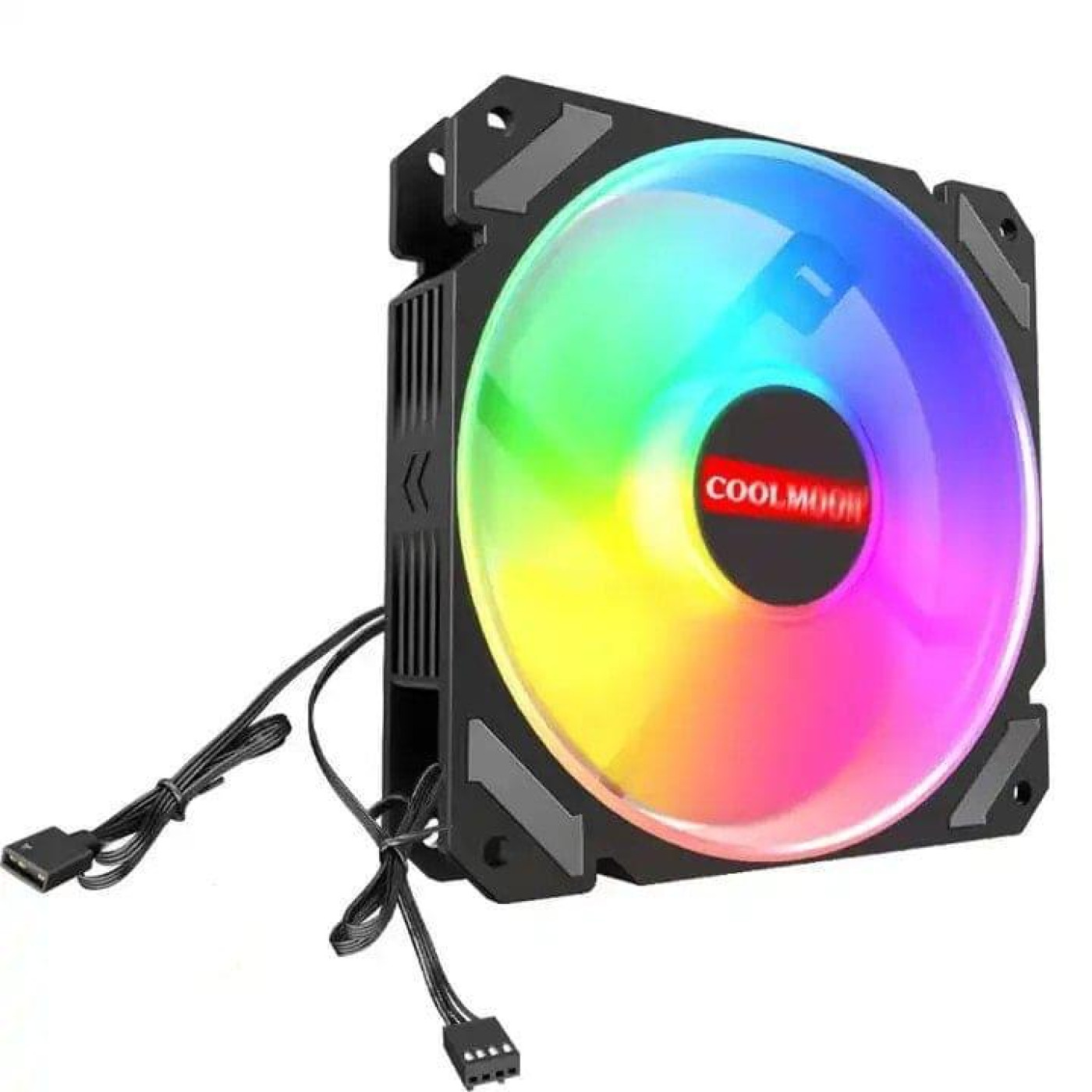 Вентилятор Coolmoon 120мм CM-JOY-ARGB Forward (CM-JOY-ARGB-F) Black