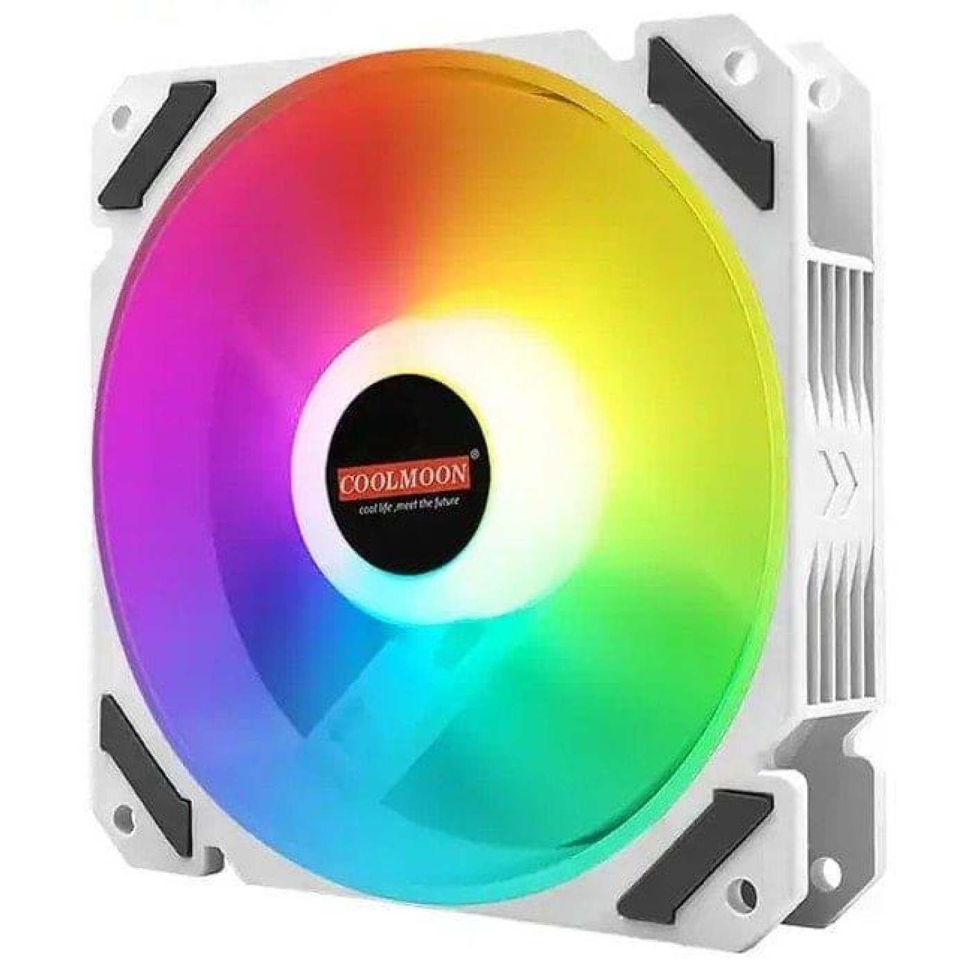 Вентилятор Coolmoon 120мм CM-NORTHWIND Forward (CM-NORTHWIND-F) White