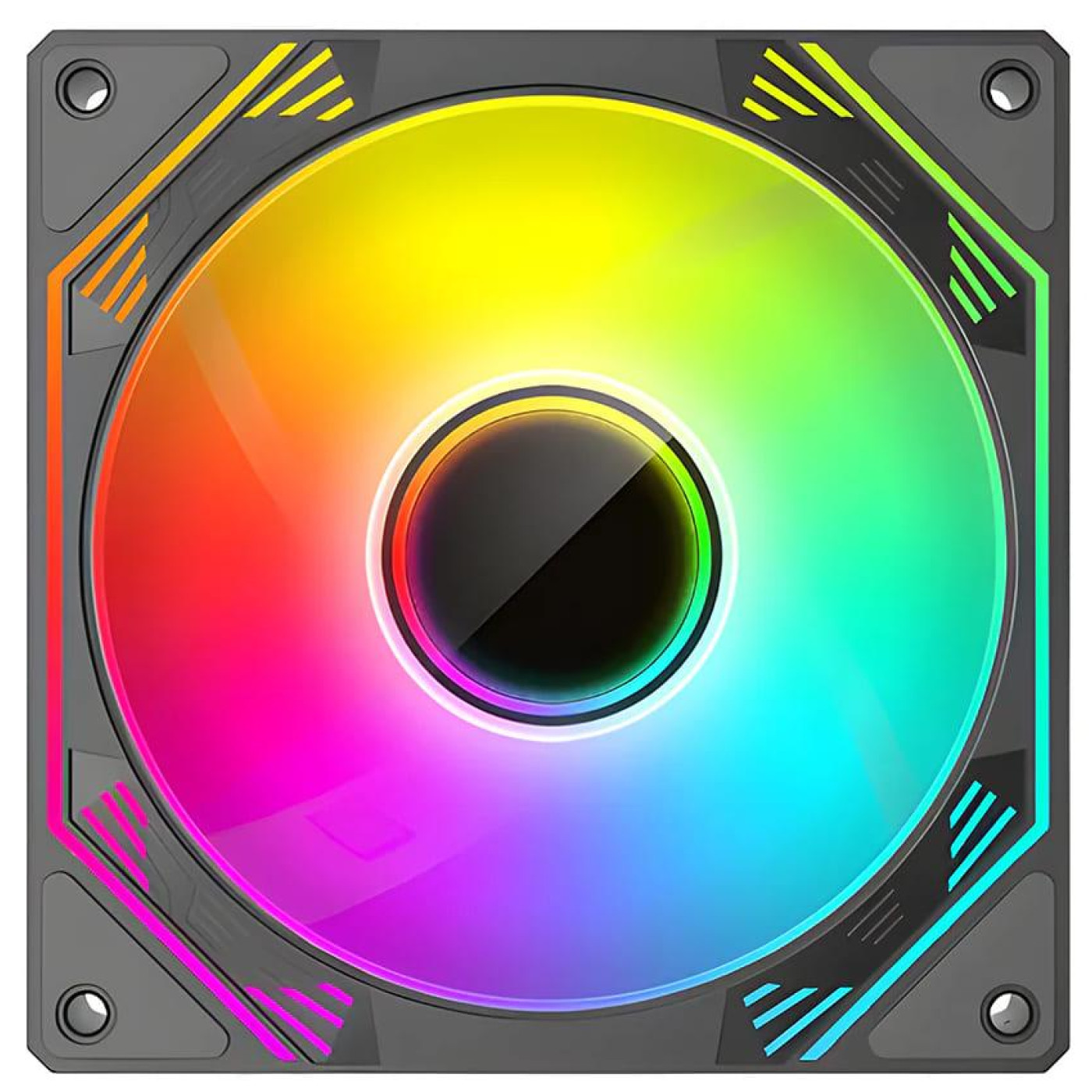 Вентилятор Coolmoon 120мм CM-V12-B Forward (CM-V12-B-F) Black U1