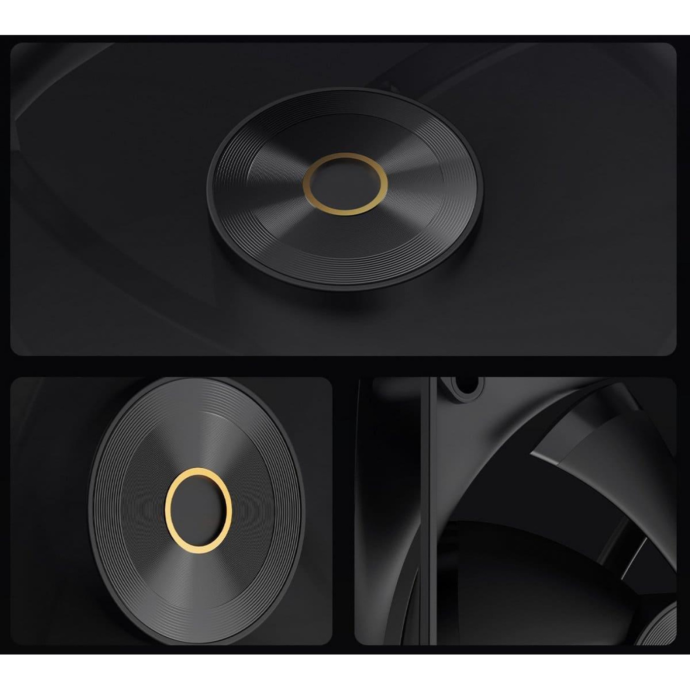 Вентилятор OCYPUS DELTA F12 120MM BK (DELTA-F12-BK1NM00X-GL)