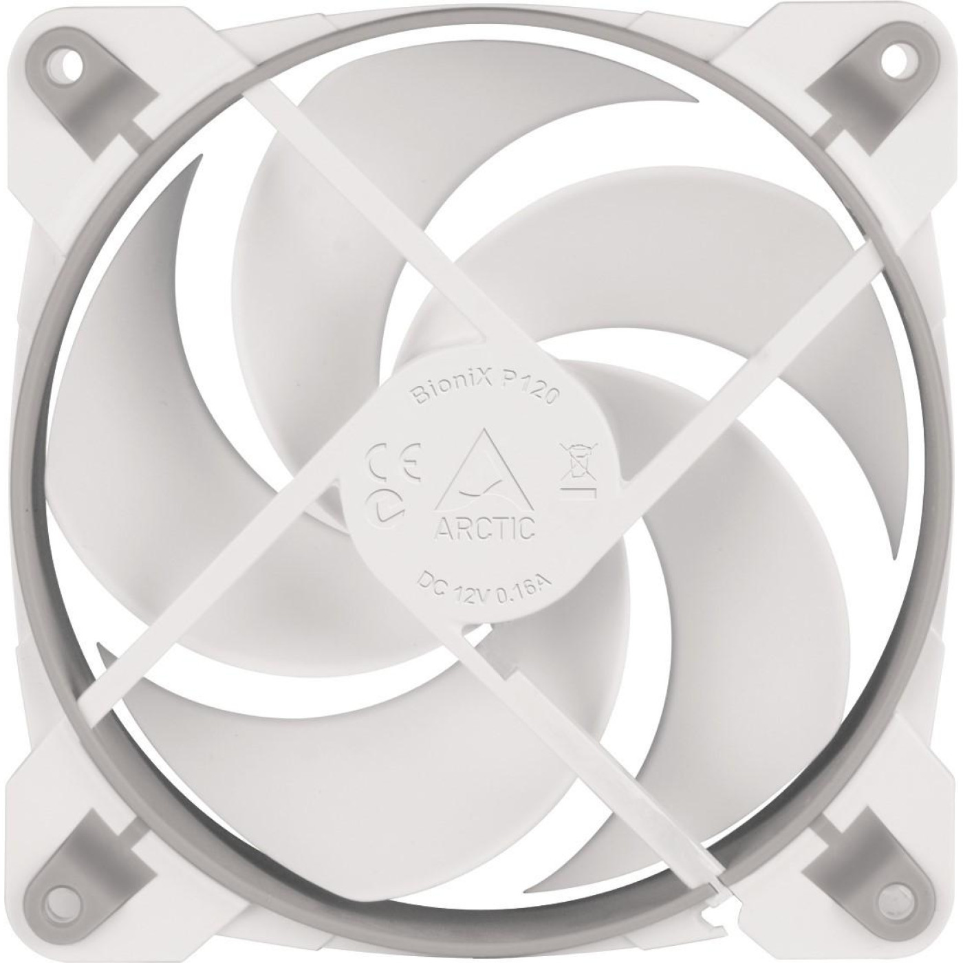 Вентилятор Arctic BioniX P120 Grey/White (ACFAN00167A)