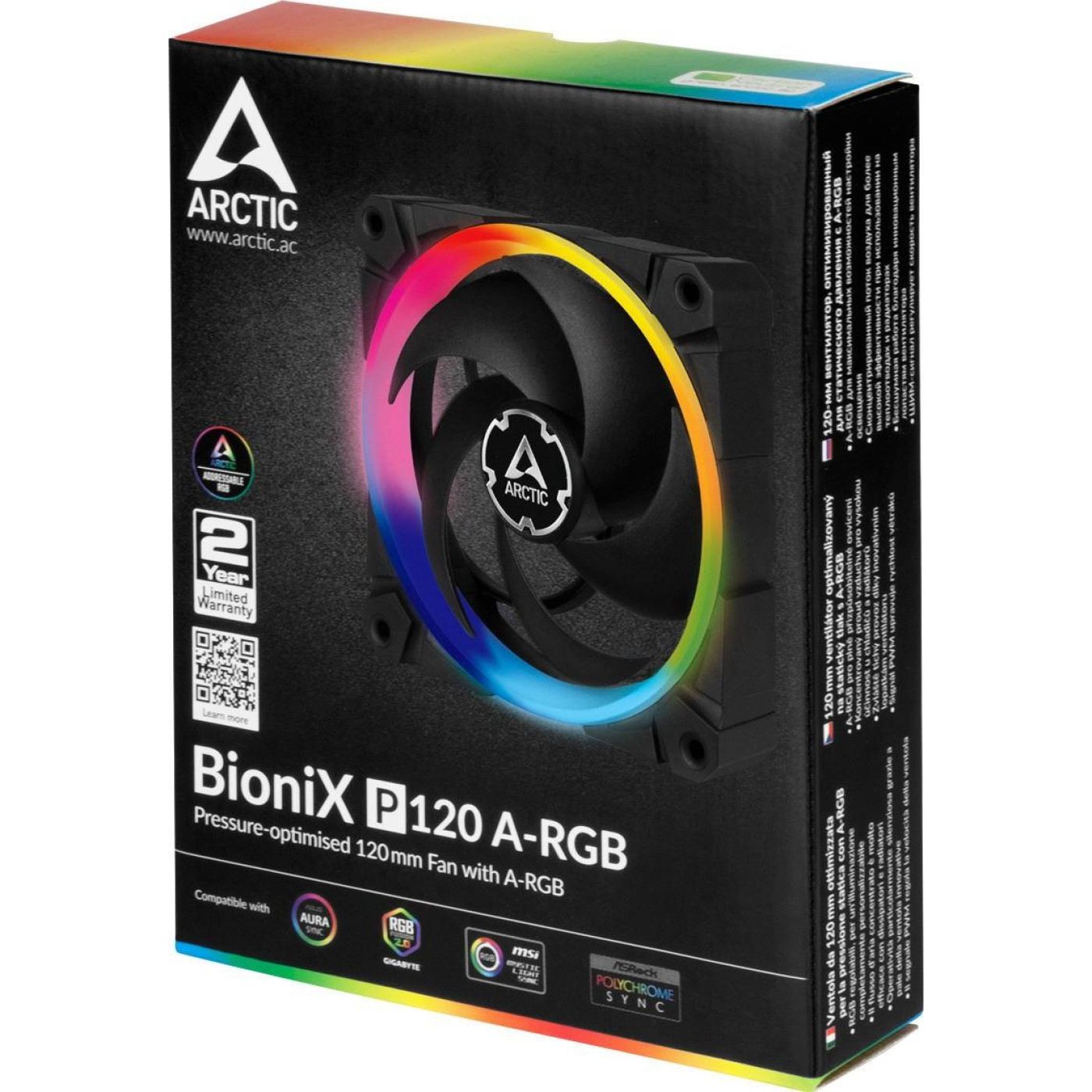 Вентилятор Arctic BioniX P120 A-RGB (ACFAN00146A) Б/у