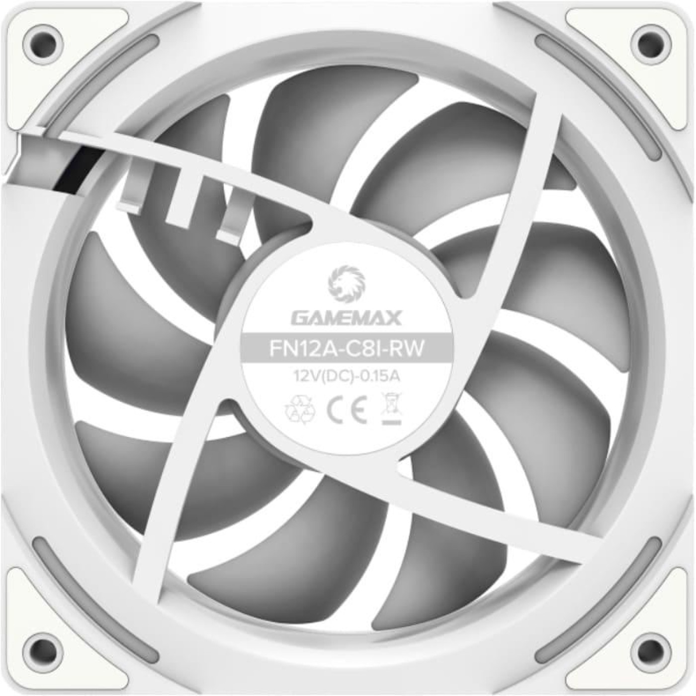 Вентилятор GameMax 120мм FN12A-C8I-RW (FN12A-C8I-RW)